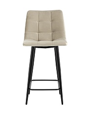 Полубарный стул Stool Group Джанго велюр бежевый vd-django-b5 2